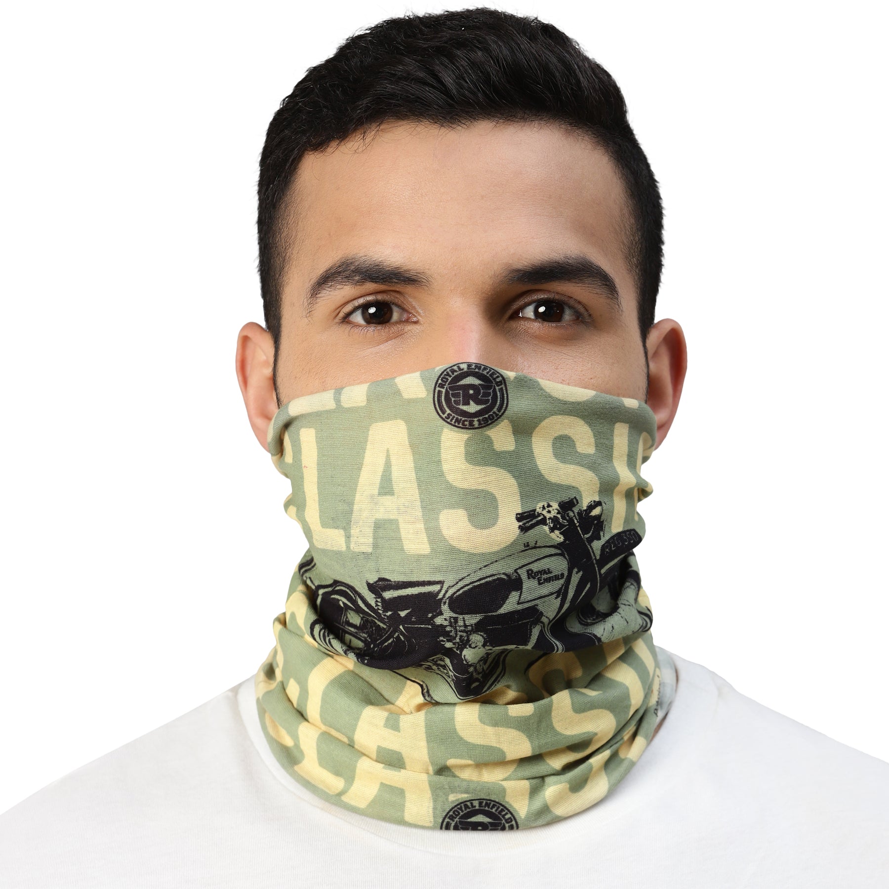 Combo-3 Sea Blue & Olive Balaclava