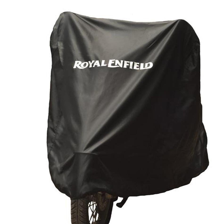 Black Water-Resistant Bike Cover