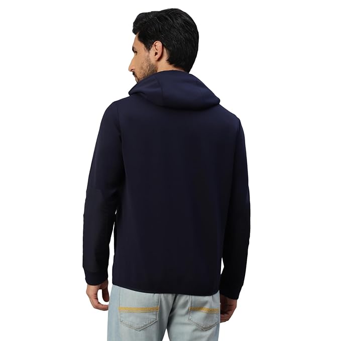 Hybrid Down Sweatshirt – Navy