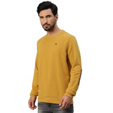 Cut & Sew Sweatshirt – Mustard
