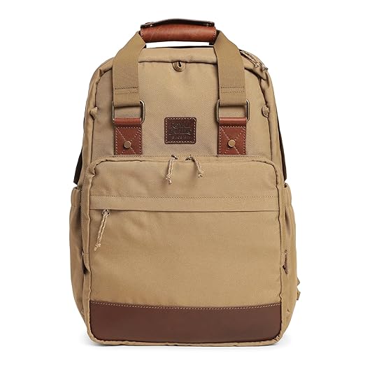 Raveller Backpack – Khakhi & Tan
