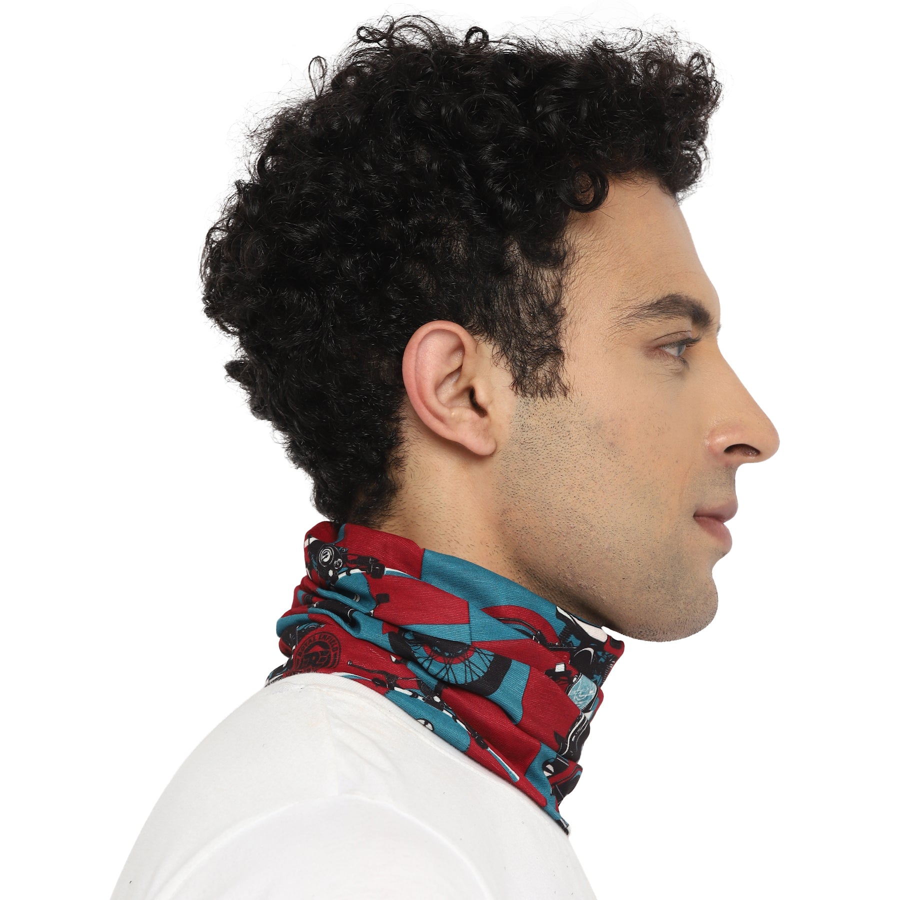 Combo-1 Red & Charcoal Balaclava