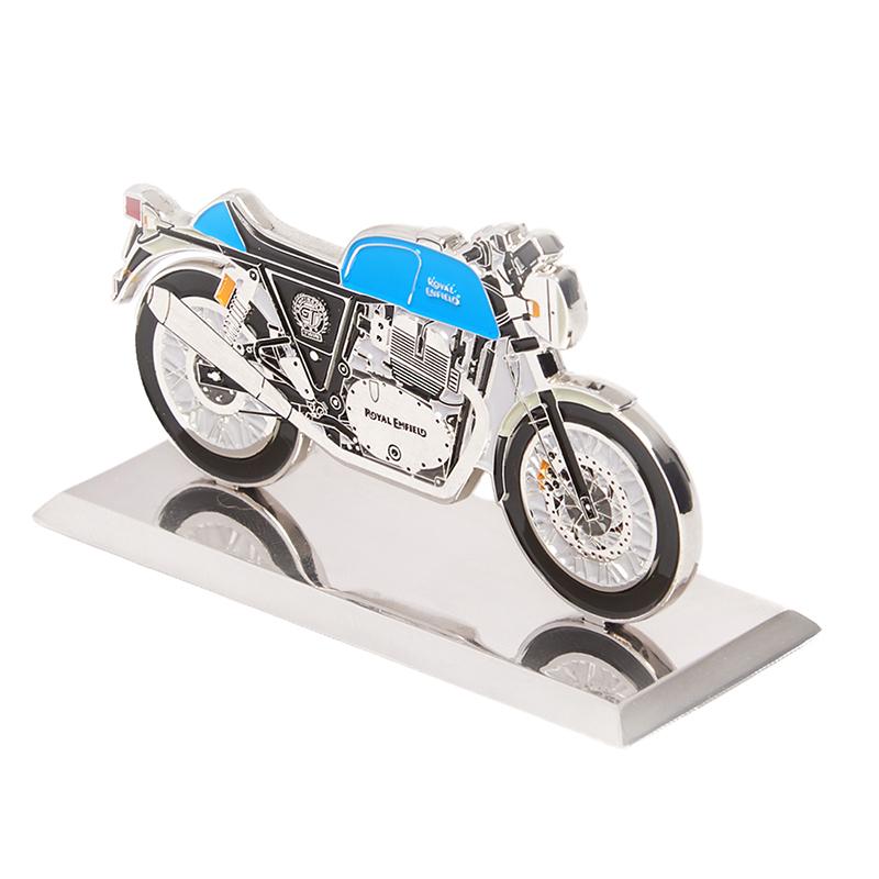 Continental Gt 650 2D Scale Model In Blue