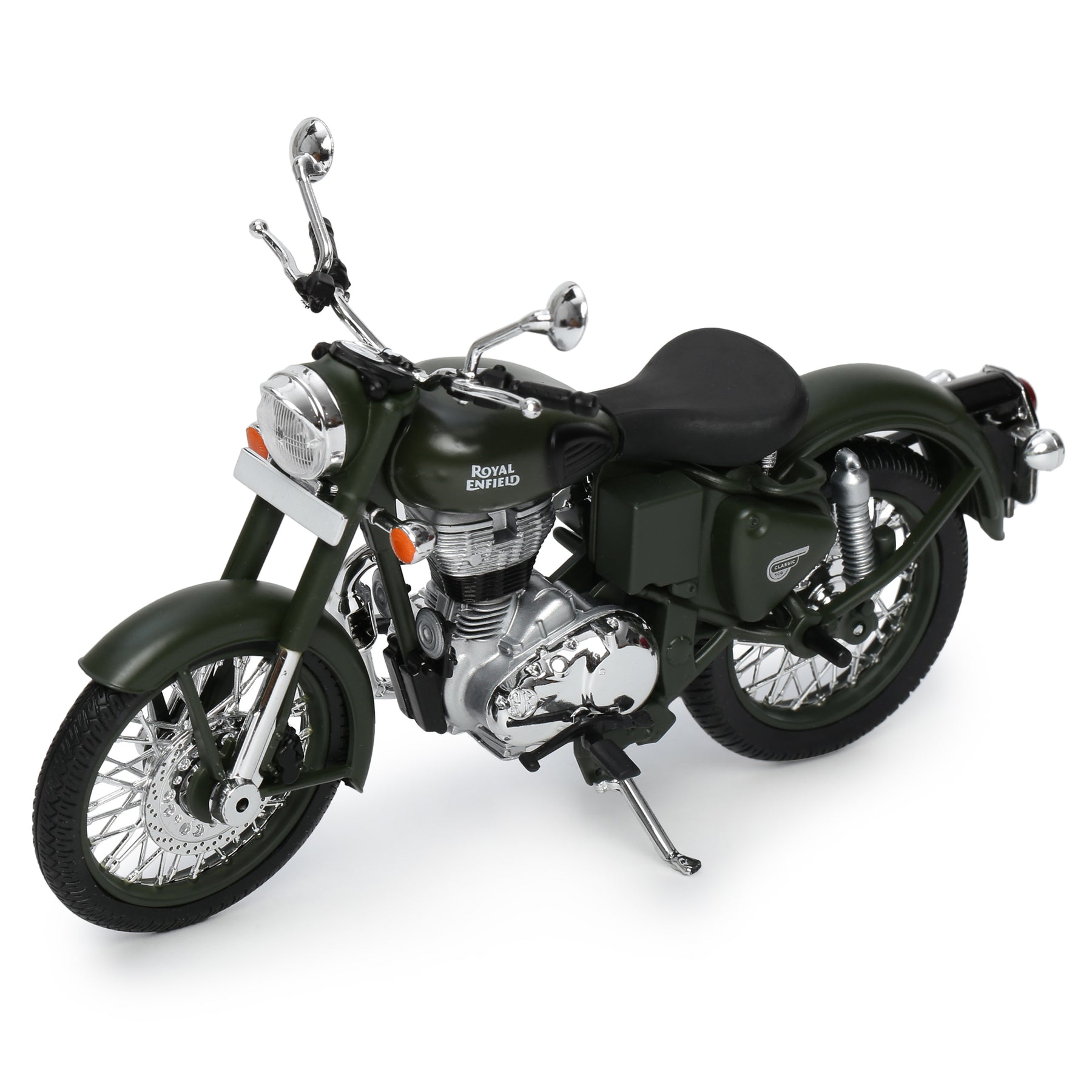 1:12 Scale Model In Battle Green