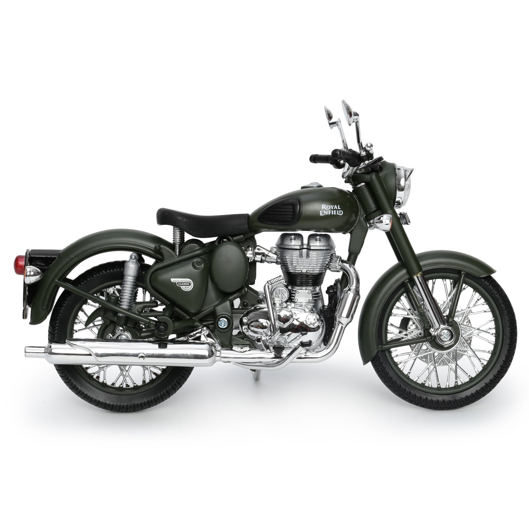 1:12 Scale Model In Battle Green