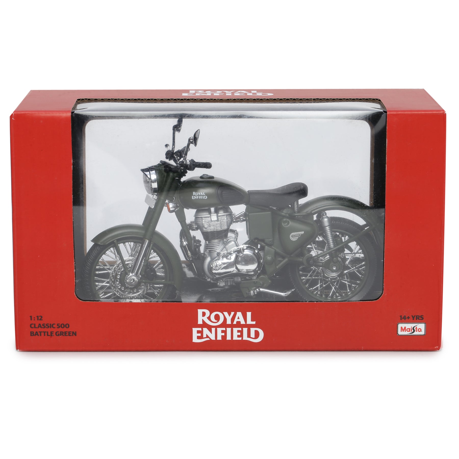 1:12 Scale Model In Battle Green