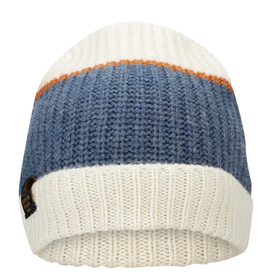 Striper Beanie – Cream