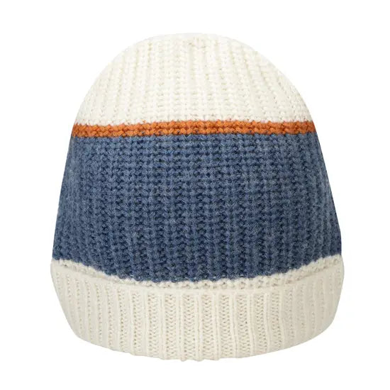 Striper Beanie – Cream