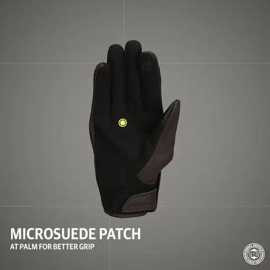 Gritty Gloves Brown & Yellow