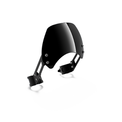 Black Painted Instrument Cowl