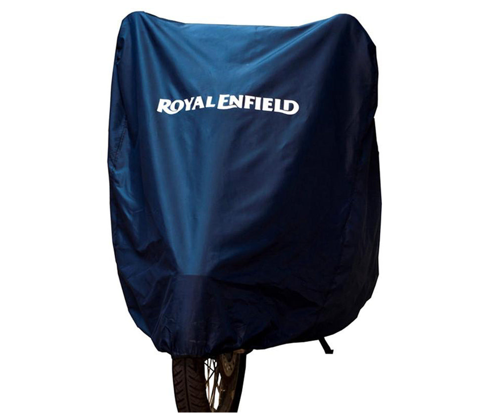 Navy Water-Resistant Bike Cover