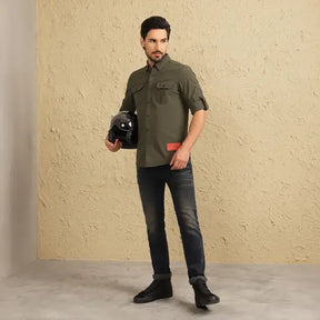 MLG Side Vertical Vent S – Olive