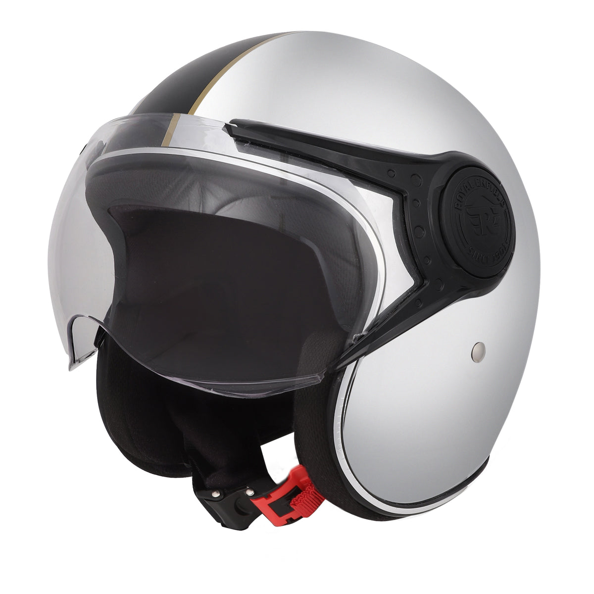 Royal Enfield Chrome Helmet