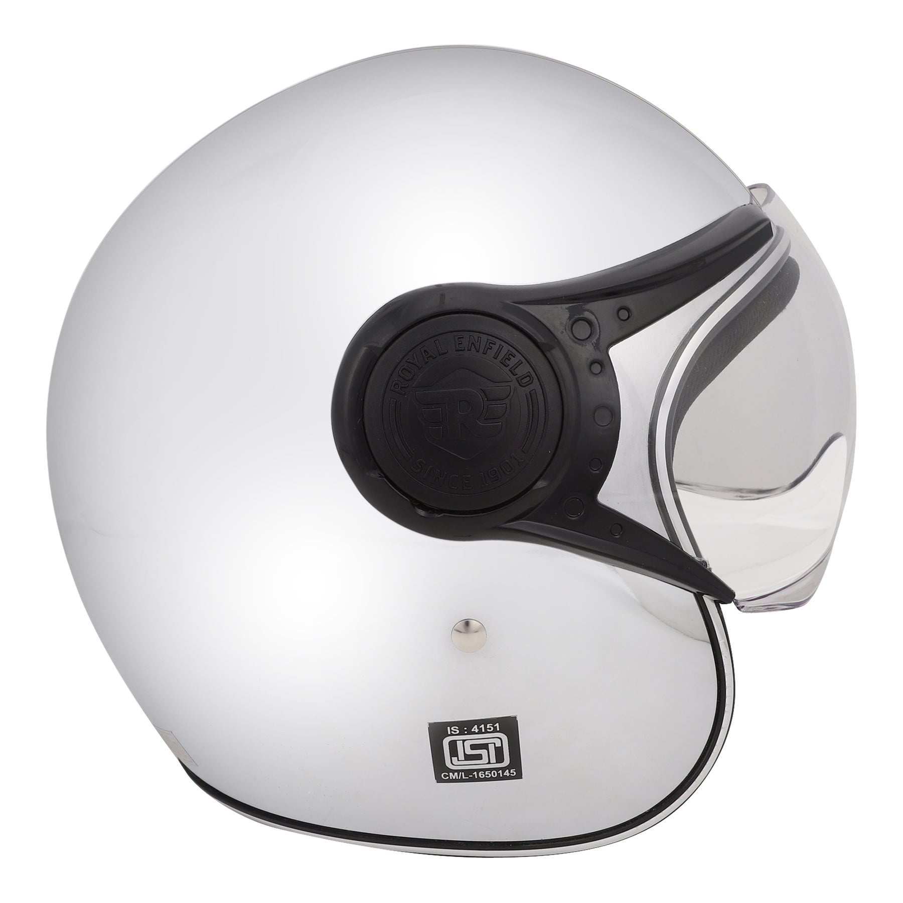 Royal Enfield Chrome Helmet