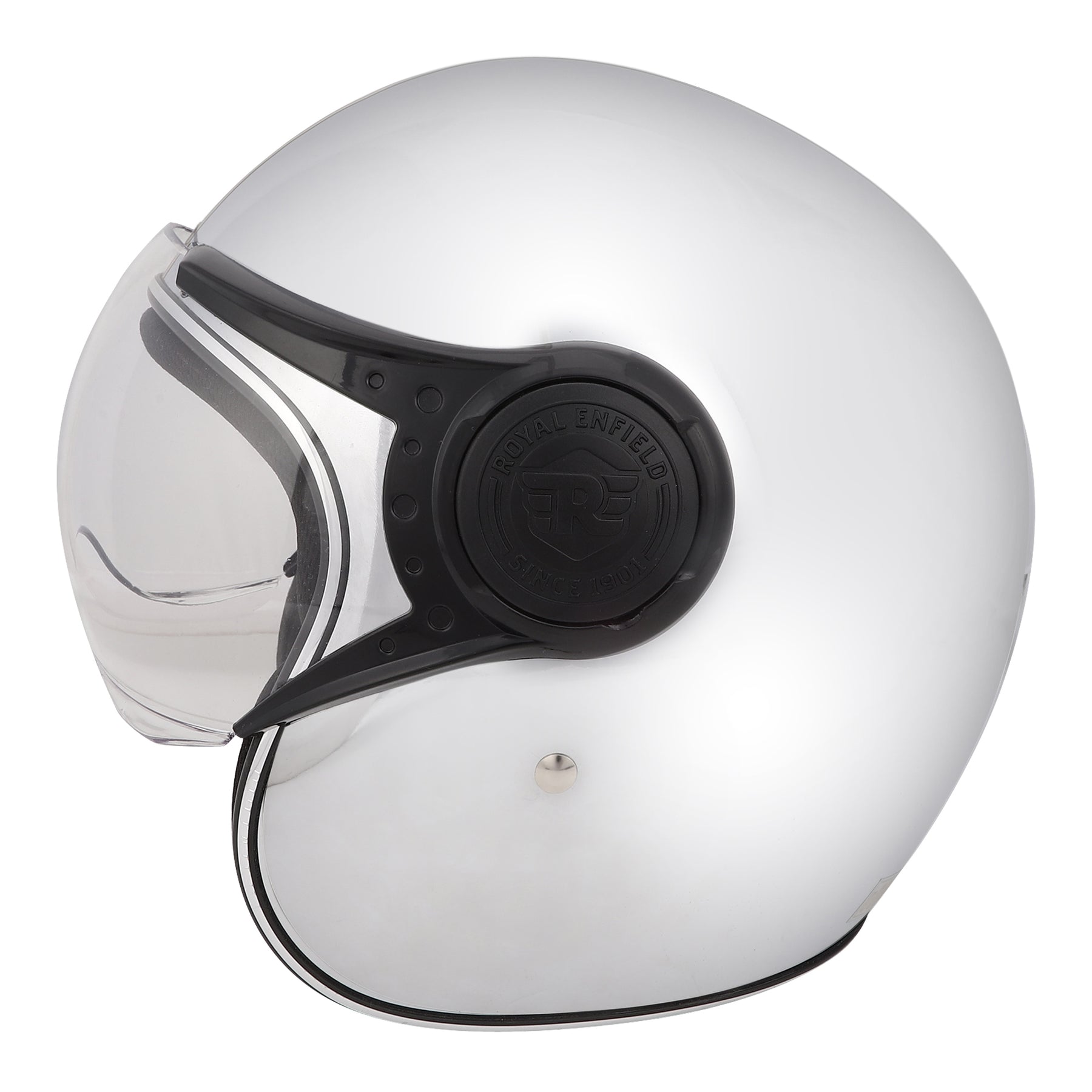 Royal Enfield Chrome Helmet