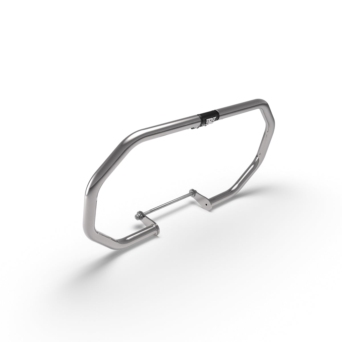 Octagon Engine Guard - Silver