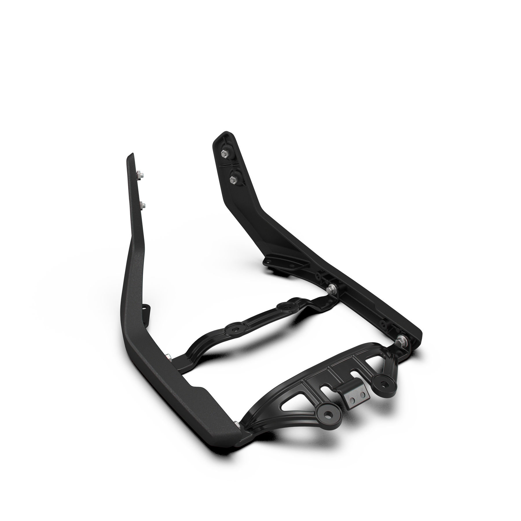 Black Passenger Backrest
