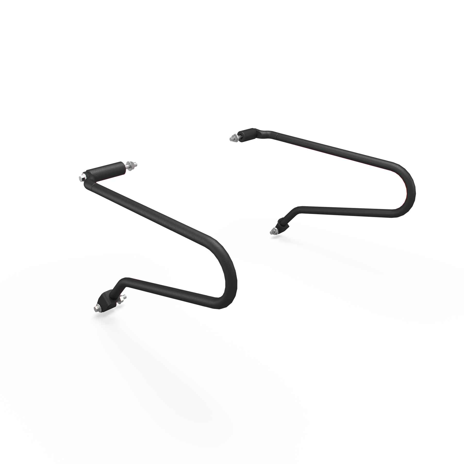 Black Soft Pannier Rails