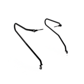 Black Soft Pannier Rails