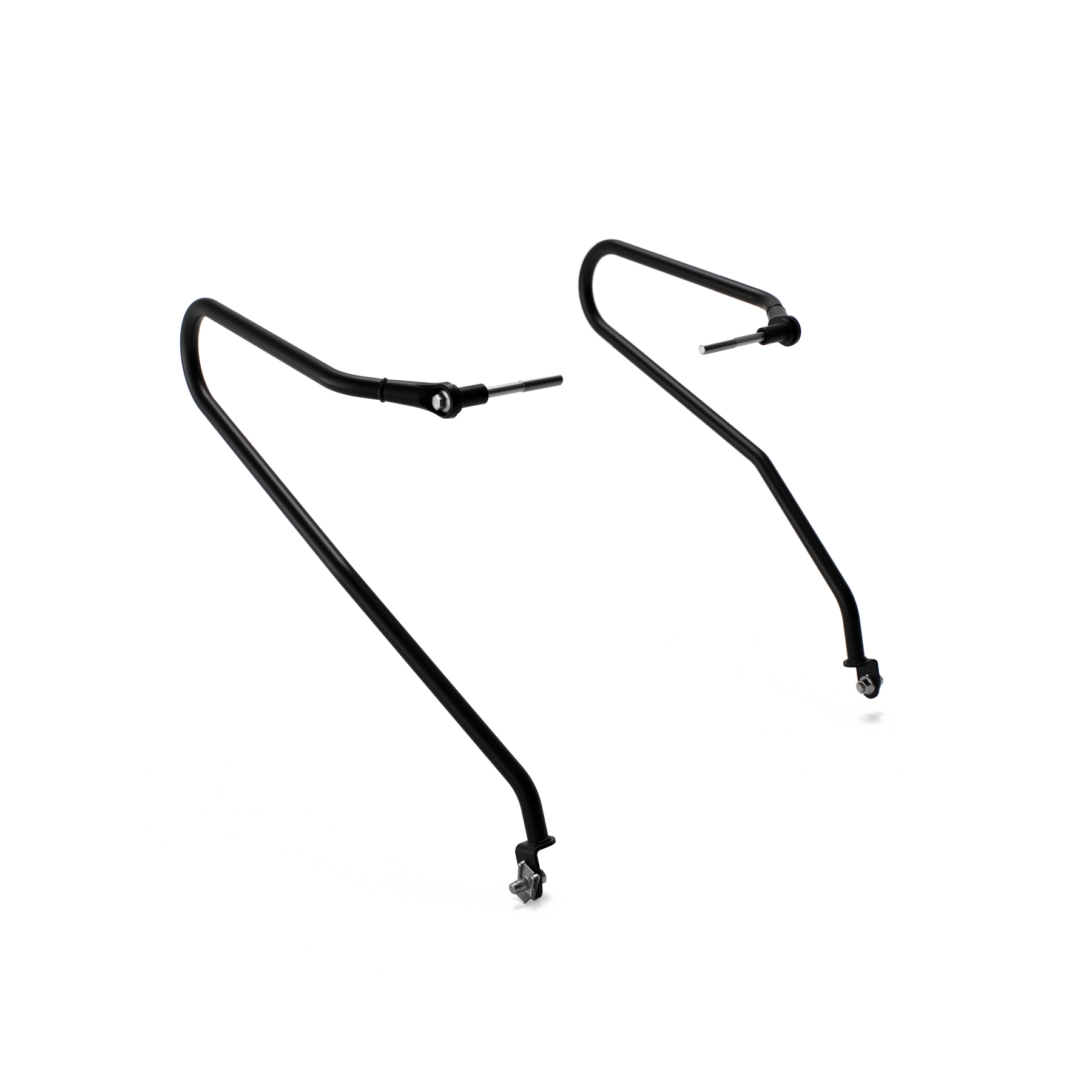 Black Soft Pannier Rails