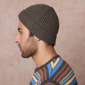 Core Short Beanie – Charcoal