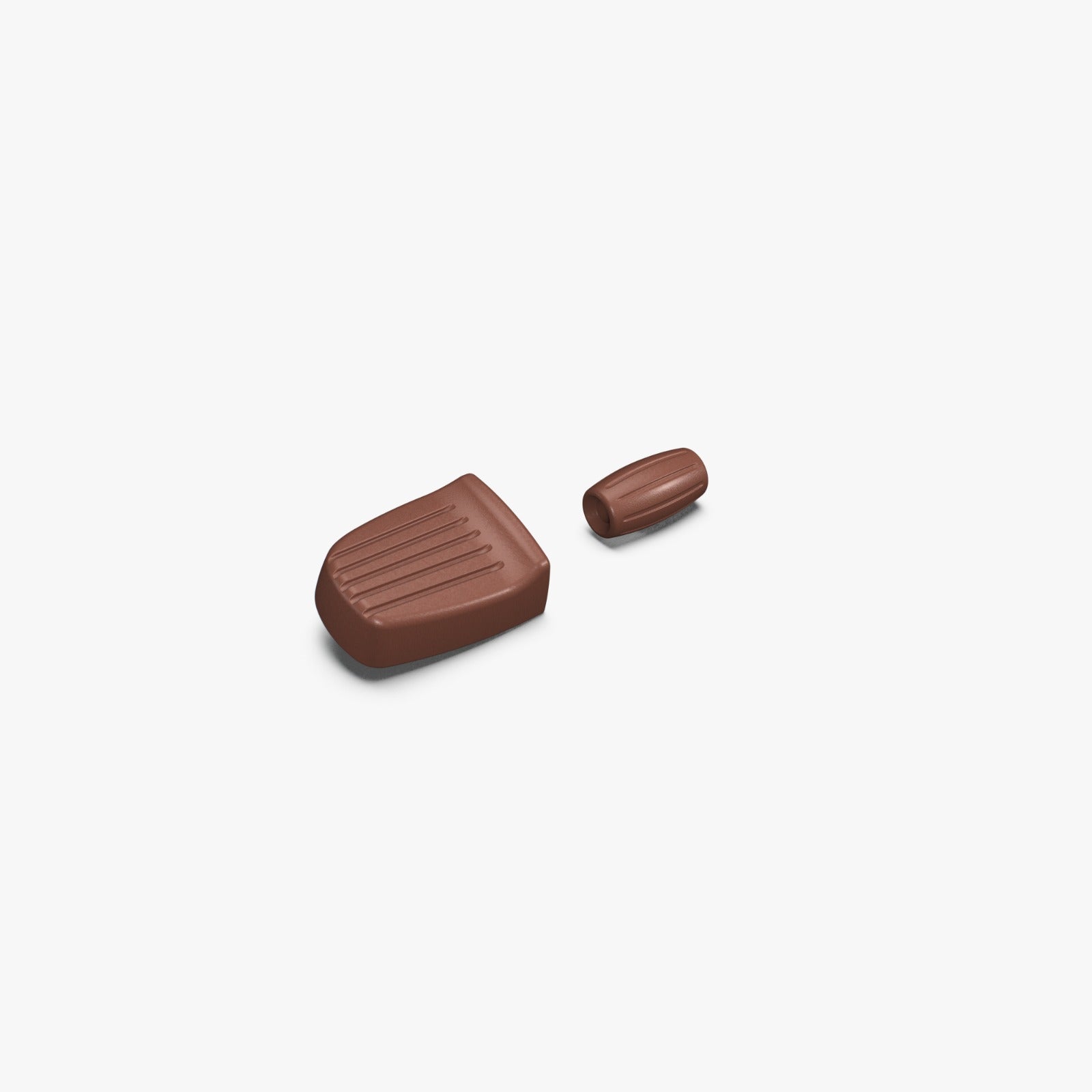 Brown Foot Control Rubbers