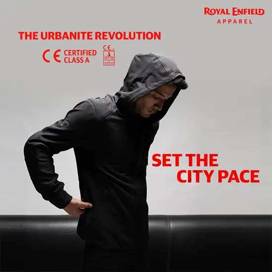 Royal Enfield Urbanite Riding Sweatshirt – Black