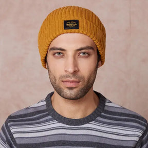 Solid Beanie – Mango