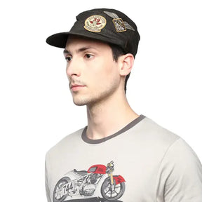 Military Cap – Charcoal